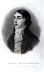 Porträt von Samuel Taylor Coleridge (1772-1834) als junger Mann